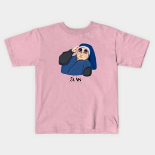 Sister Michael sunglasses side eye | slan abhaile text version Kids T-Shirt